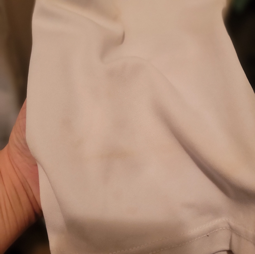 White baseball pants